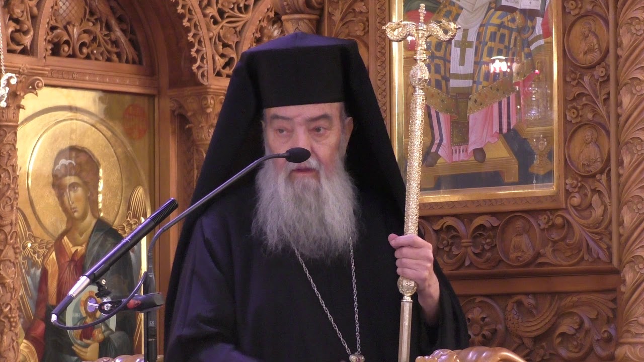 ''ΔΗΜΗΤΡΙΑ 2019'' 19η ΗΜΕΡΑ - ΟΜΙΛΙΑ ΜΗΤΡΟΠΟΛΙΤΗ ΓΟΡΤΥΝΟΣ ΚΑΙ ΜΕΓΑΛΟΠΟΛΕΩΣ κ. ΙΕΡΕΜΙΑ
