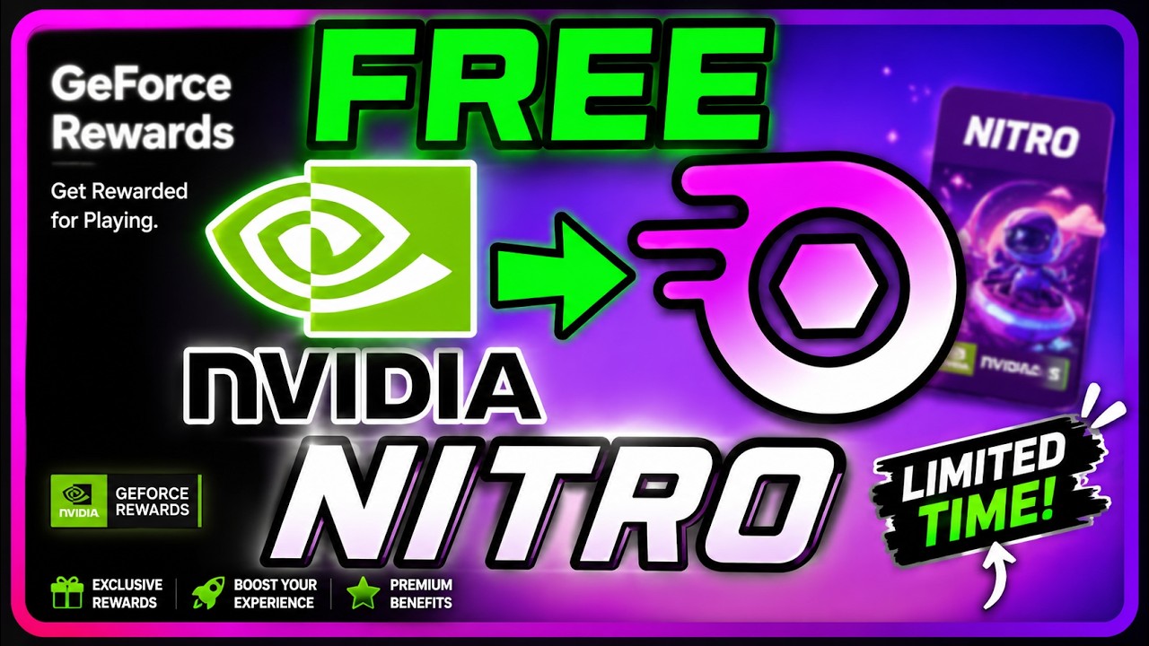FREE Discord Nitro 2026 ✅ NVIDIA GeForce Rewards Method (Still Working!)