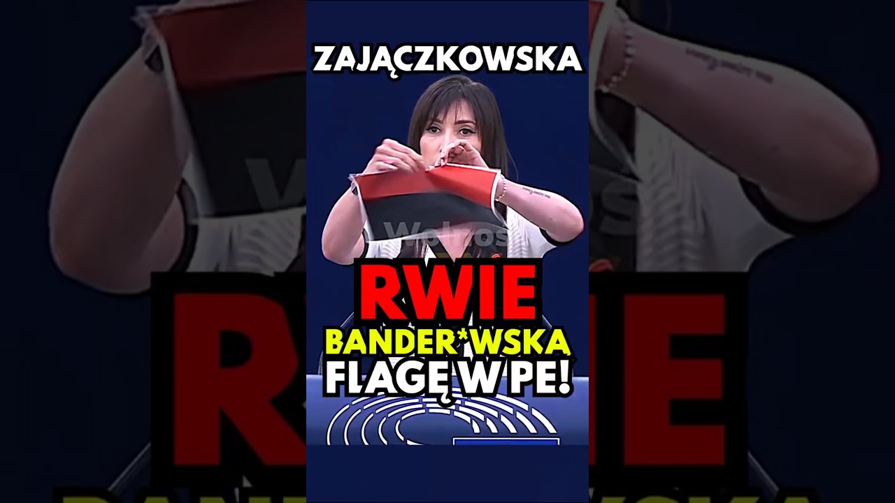 ZAJĄCZKOWSKA ROZPĘTAŁA BURZĘ W EUROPARLAMENCIE TYM GESTEM!