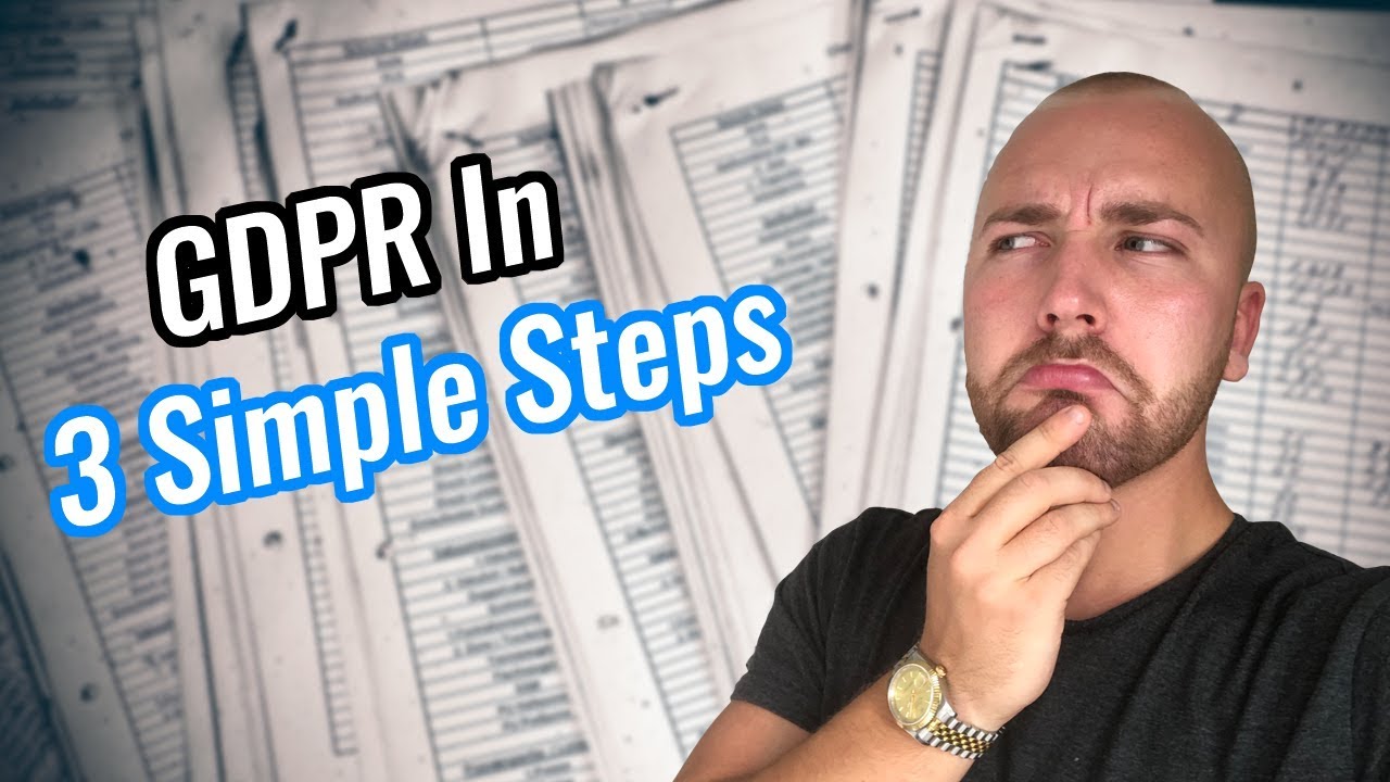GDPR For Social Media Marketing (3 Simple Steps For Compliance)