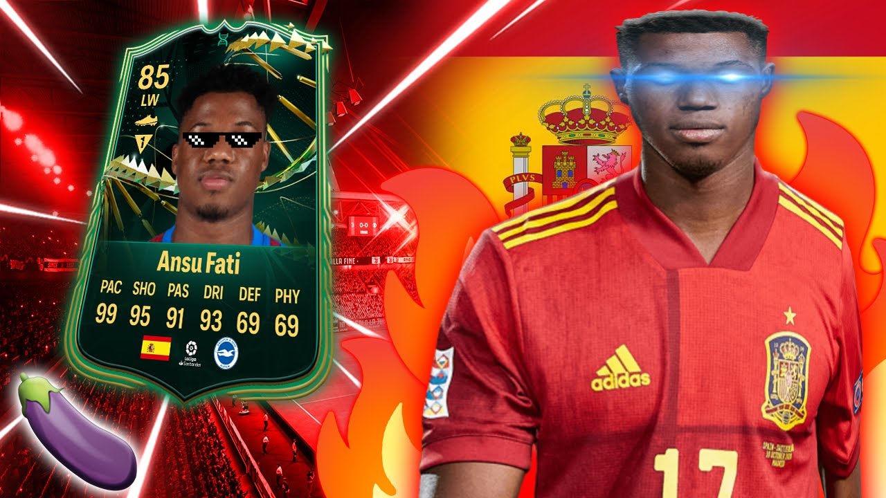 the POWER of 85 EVOLUTIONS ANSU FATI... 😳🔥👀