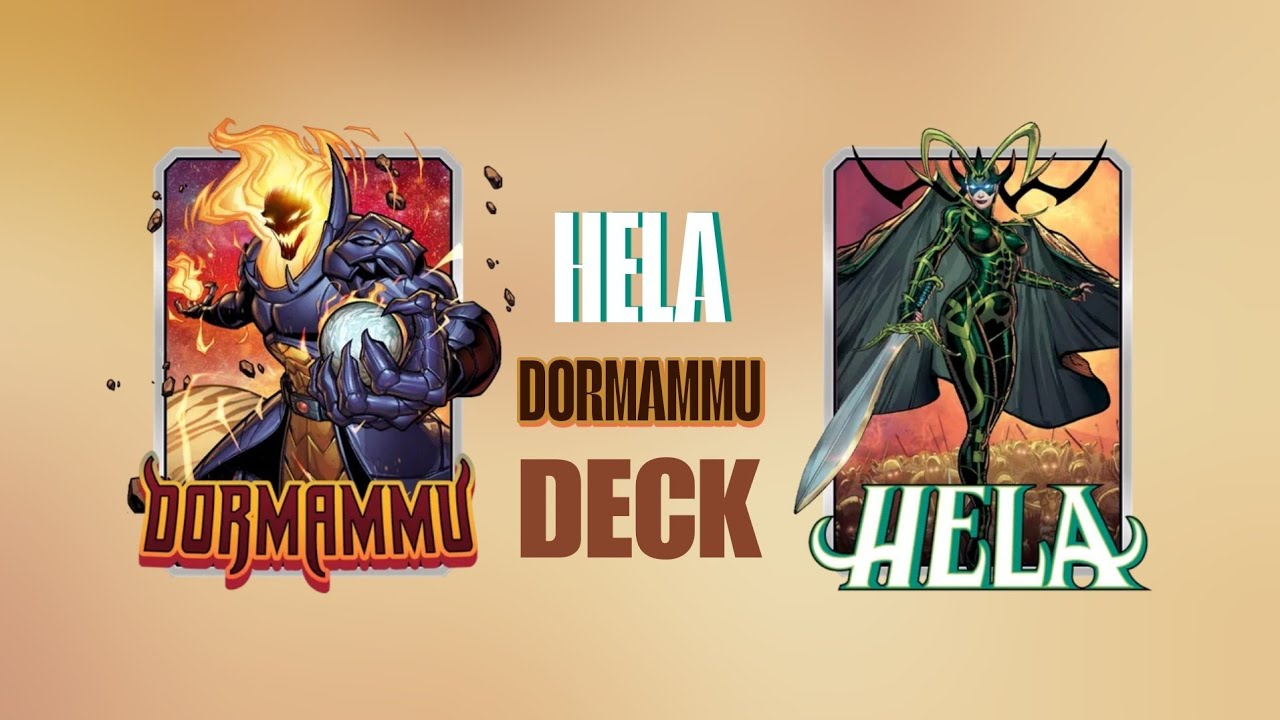 DORMAMMU × HELA Discard Deck