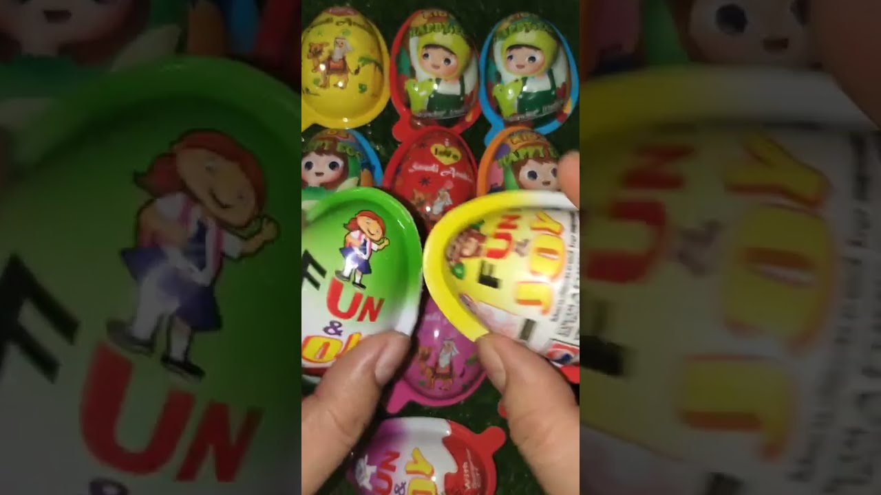 Opening Joy Eggs | Kinder Joy | Cute Surprise Toy Reveal 😍