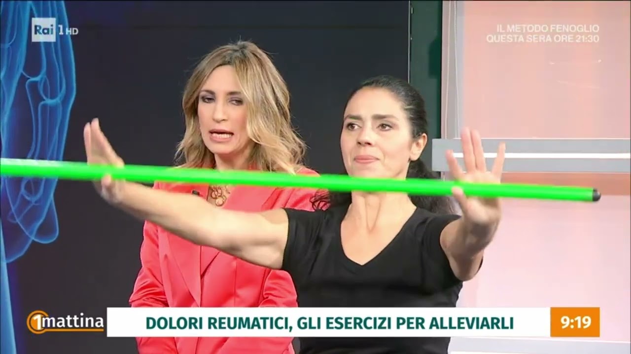 Esercizi per alleviare i dolori reumatici - Ne parla Federica Bressi