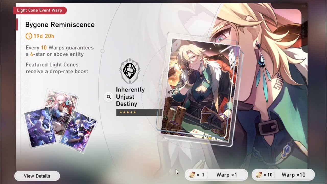 Aventurine Light cone pulls | Honkai Star rail