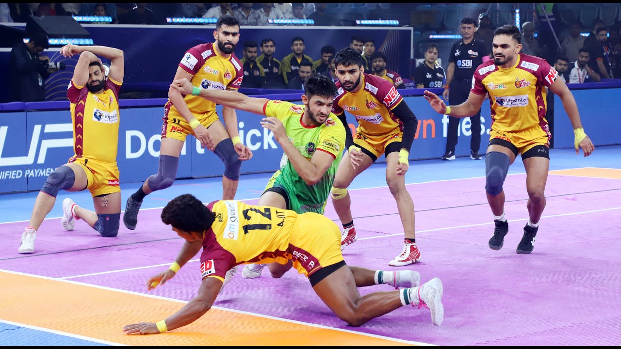 PKL Eliminator 3 Highlights: Telugu Titans vs Patna Pirates | Pro Kabaddi Season 12 | Hindi