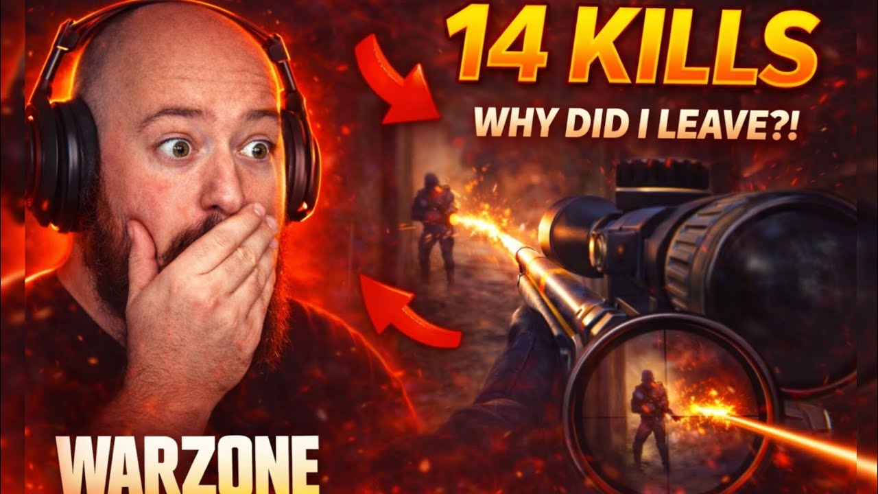 14 SNIPE KILLS… AND I DID THIS 🤦‍♂️ WARZONE SEASON 2 