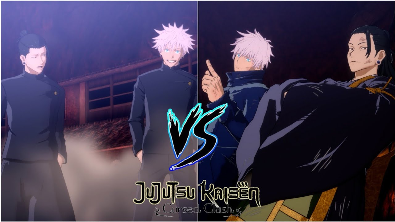 gojo satoru & geto suguru students vs gojo satoru & kenjaku geto  !! jujutsu kaisen