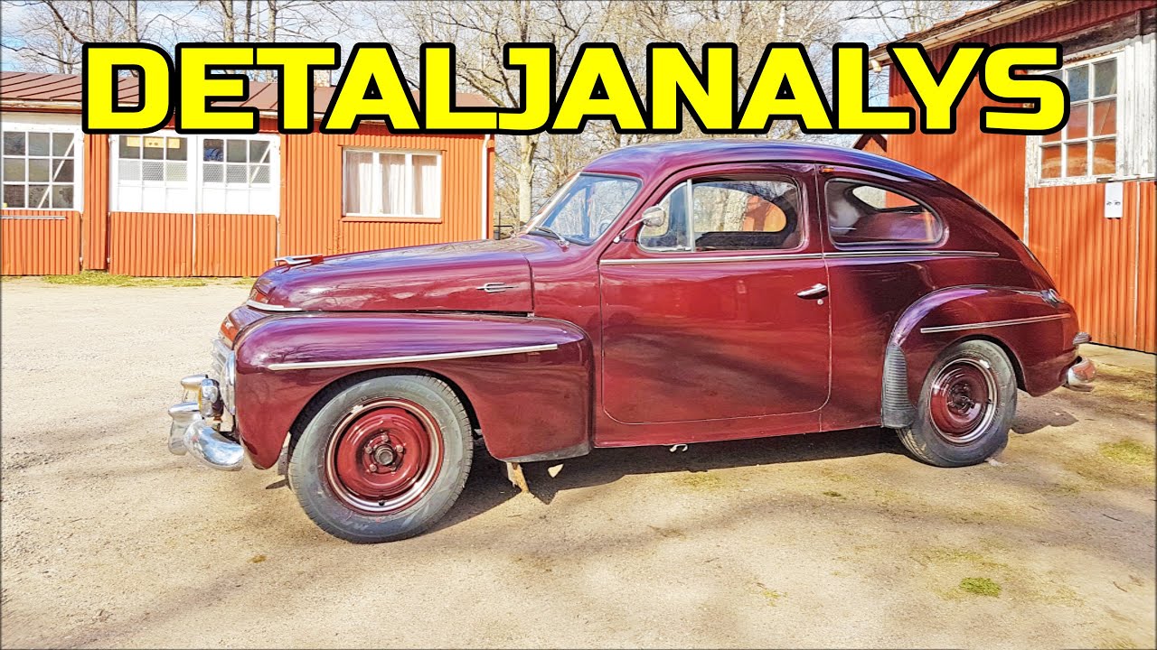 Detaljanalys Volvo PV 444 ES 1953. Hur original är min bil egentligen?