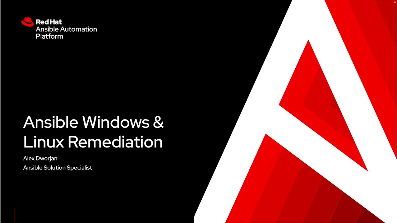 Ansible для исправления ошибок Windows и Linux