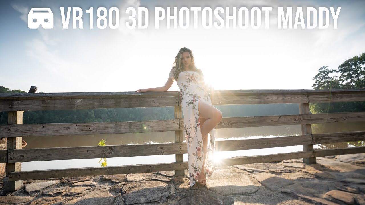 VR180 3D Photoshoot Maddy