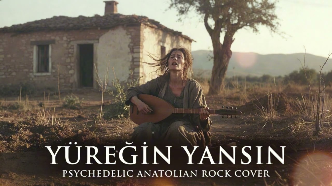 Yüreğin Yansın - Psychedelic Anatolian Rock Cover (Aşık Maksud Feryadi)