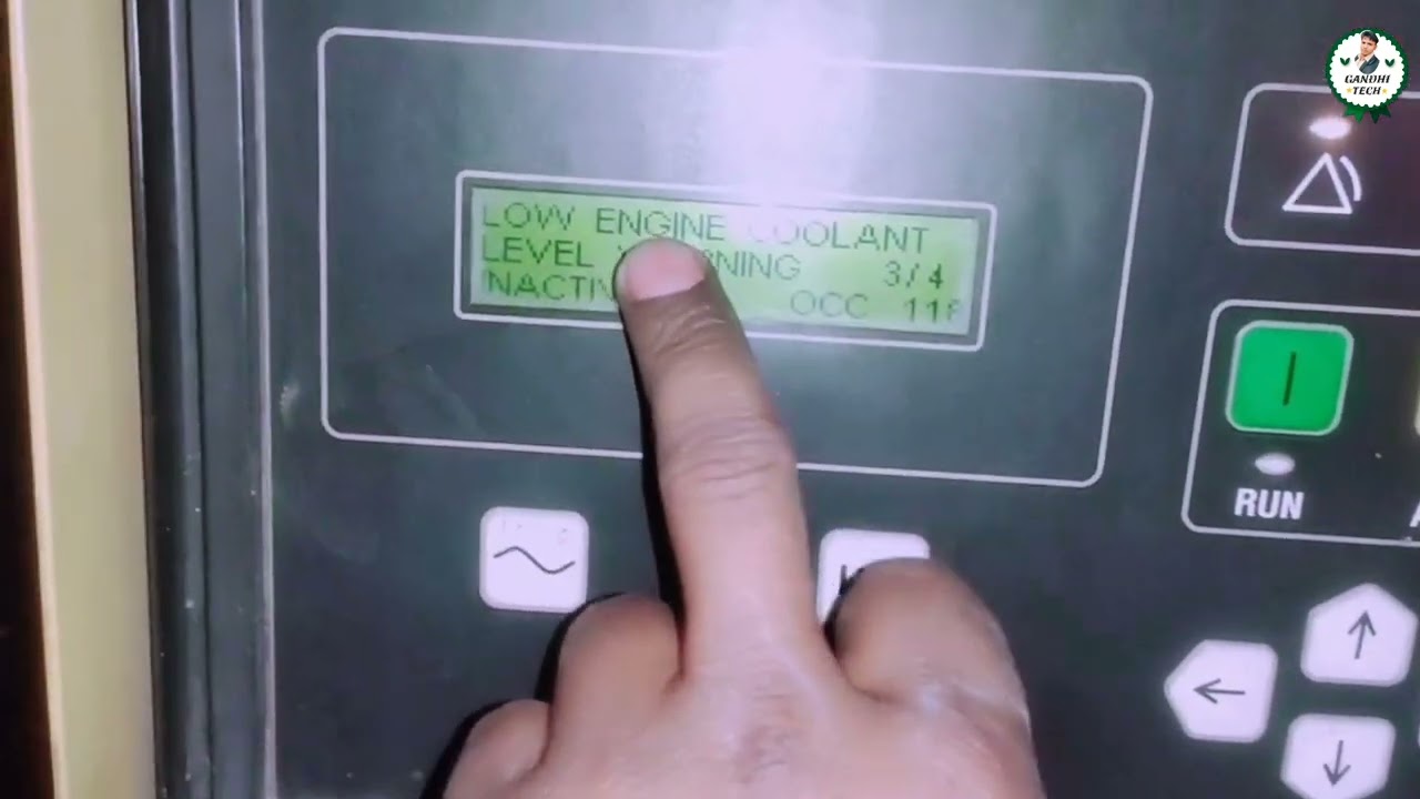 DG Set alarm reset kaise kare/caterpillar dg set manual/dg set safety hindi/1010kva DG alarm reset