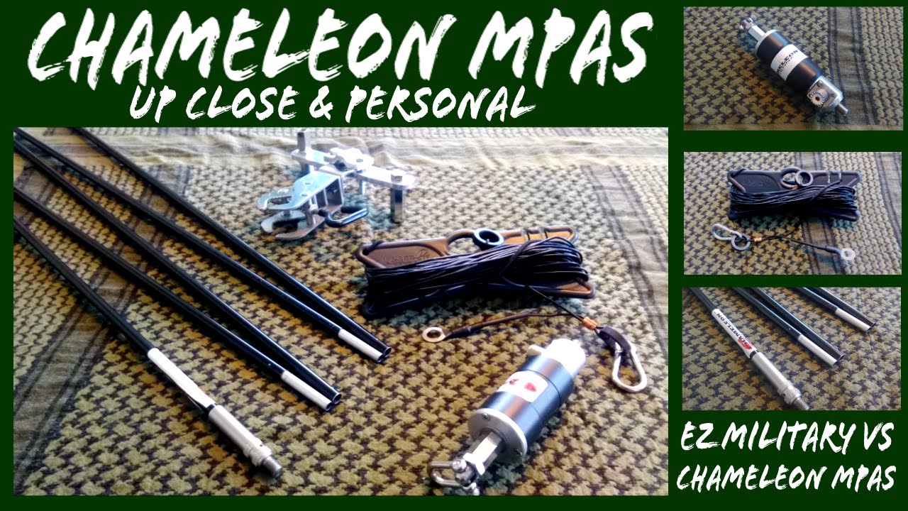 Chameleon MPAS HF 50Mhz Portable Ham Radio Antenna