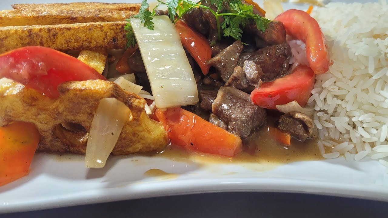 LOMO SALTADO CHIFA🟥⬜🟥#comida#peruana#estandarizado#negocio#emprender#streetfood#rico#china