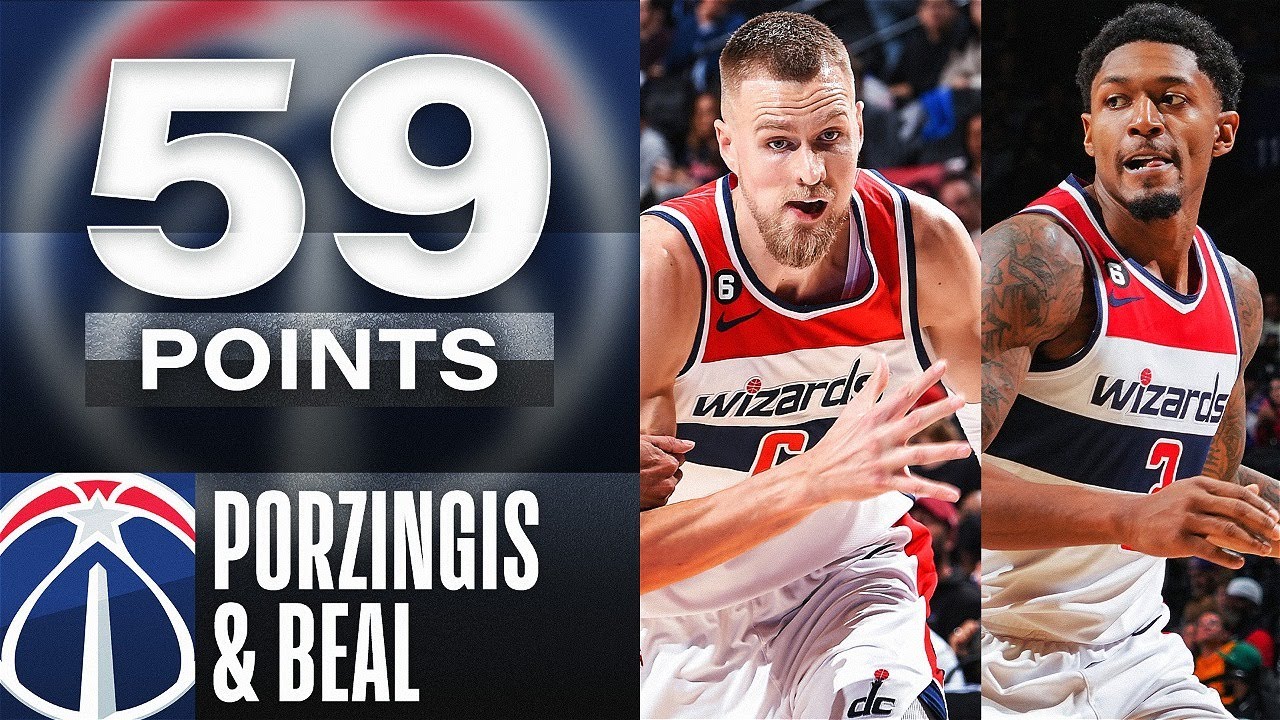 Kristaps Porzingis & Bradley Beal  Erupt For 59 PTS In Wizards W! | November 2, 2022