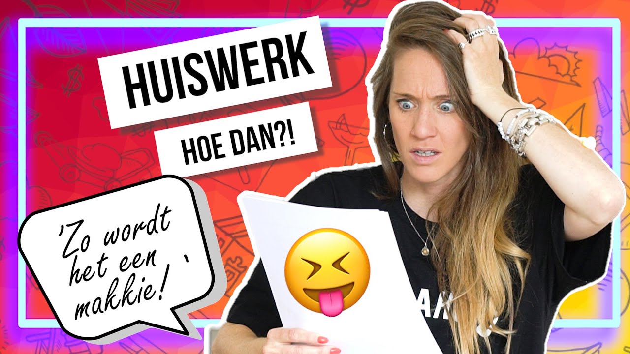 HUISWERK📚 #5 TIPS die je wil WETEN!💡