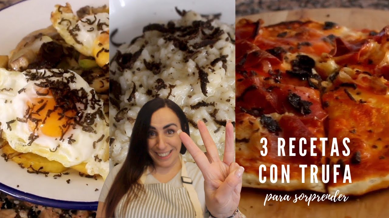 3 recetas con trufa negra fresca ¡Te va a sorprender!