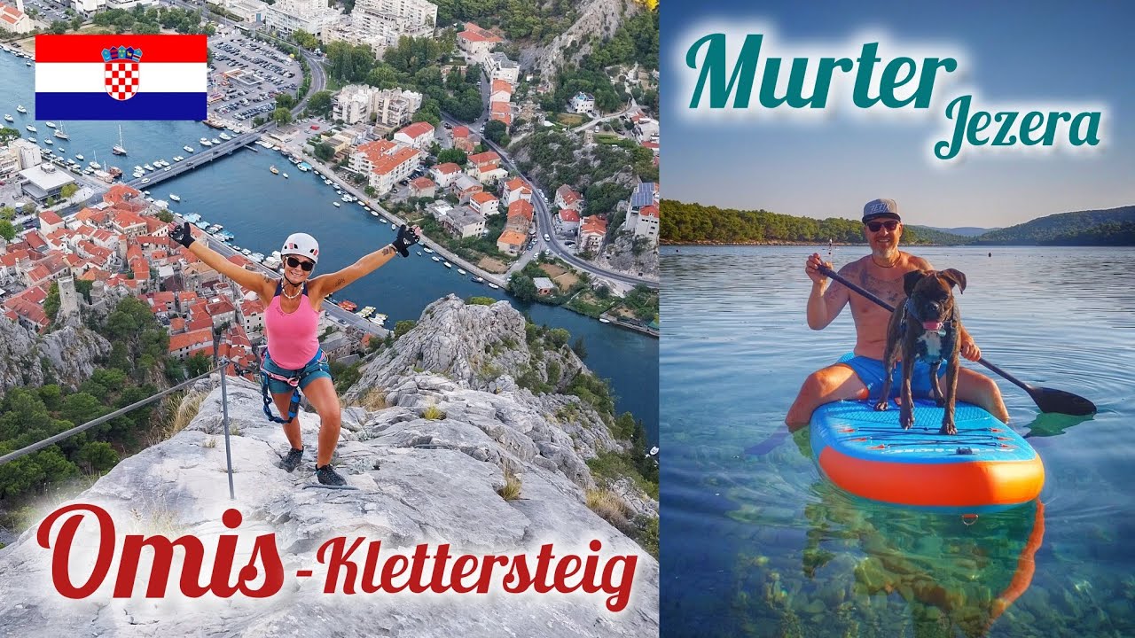 🇭🇷Kroatien Camper VW T5 - Omis Klettersteig - Cetina Camp Lisicina - Murter Jezera Camp More VANLIFE