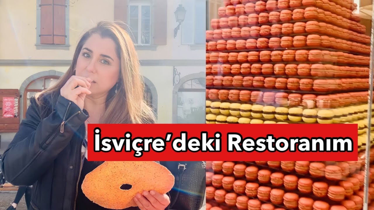 İSVİÇRE'DE YAŞADIĞIM ŞEHİR VE BANA AİT RESTORAN (VLOG)