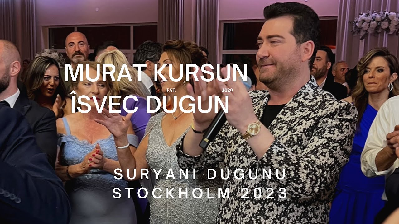 Murat Kursun isvec Suryani dügün
