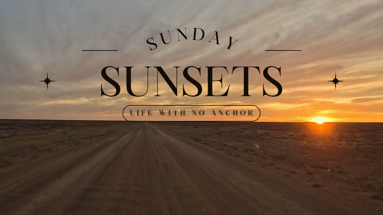 Woomera Sunset - STUNNING Views Across Prohibited Skies of the WPA