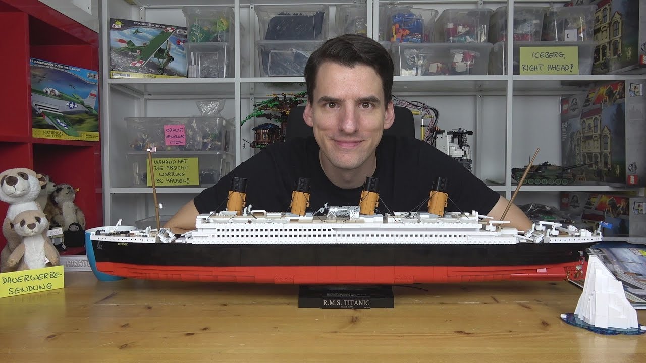 Nicht unsinkbar, aber unzerstörbar! Cobi® 1918 - R.M.S. Titanic Limited Edition