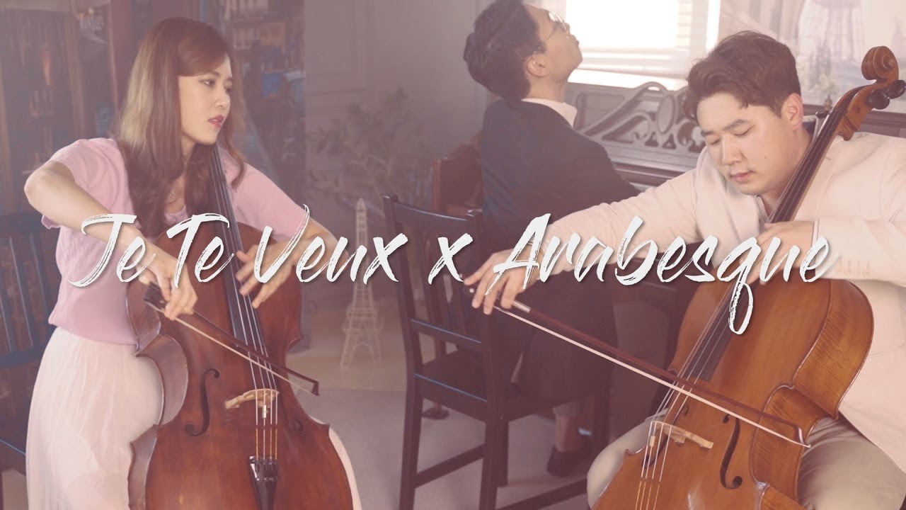 Je Te Veux x Debussy | Two Cellos and Piano | Couple in Paris | CelloDeck 첼로댁 x LAYERS 레이어스