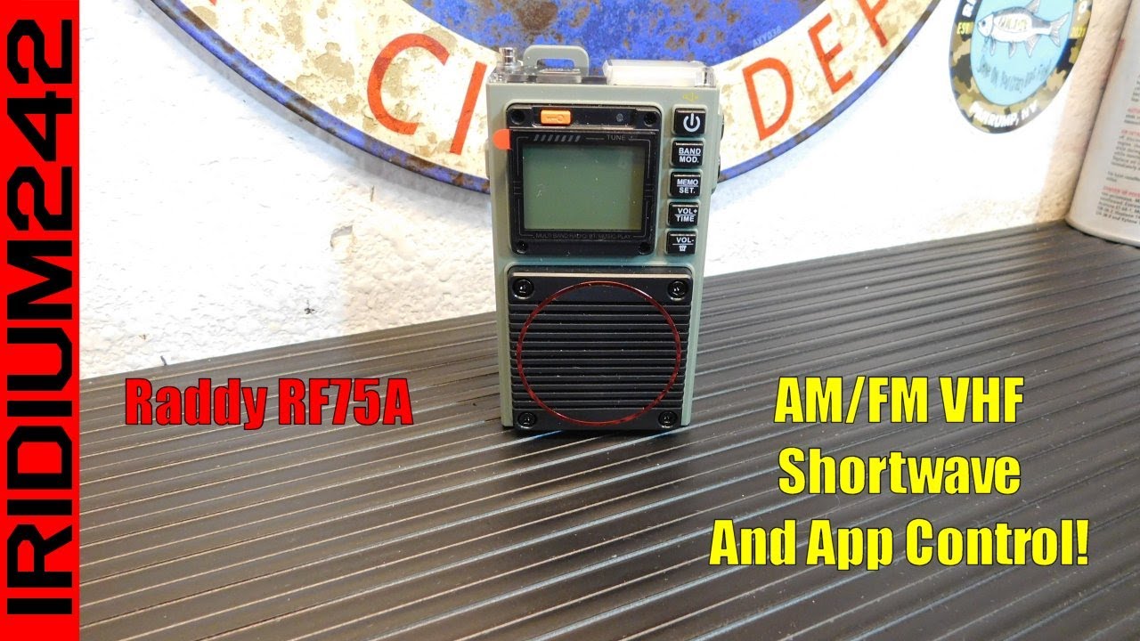 First Look - Raddy RF75A APP Control AM FM VHF Shortwave  - Loads Of Features