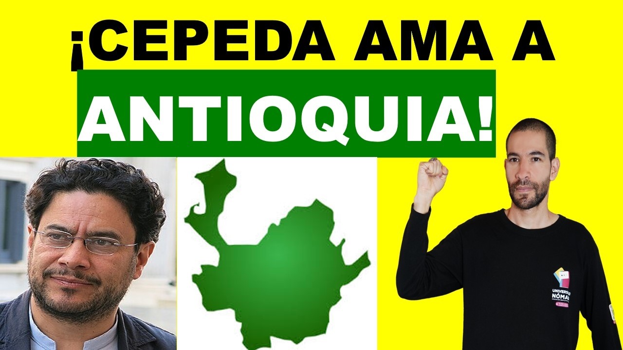 🔴Iván Cepeda: PERSONA GRATA en Antioquia. FIRME ACÁ. ¡Refutación a Uribe Vélez y a medios uribistas!