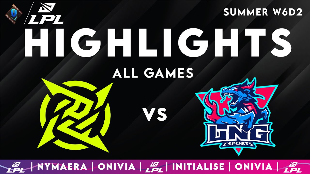 NIP vs LNG Highlights ALL GAMES | LPL 2025 Split 3 | Ninjas in Pyjamas vs LNG Esports By Onivia