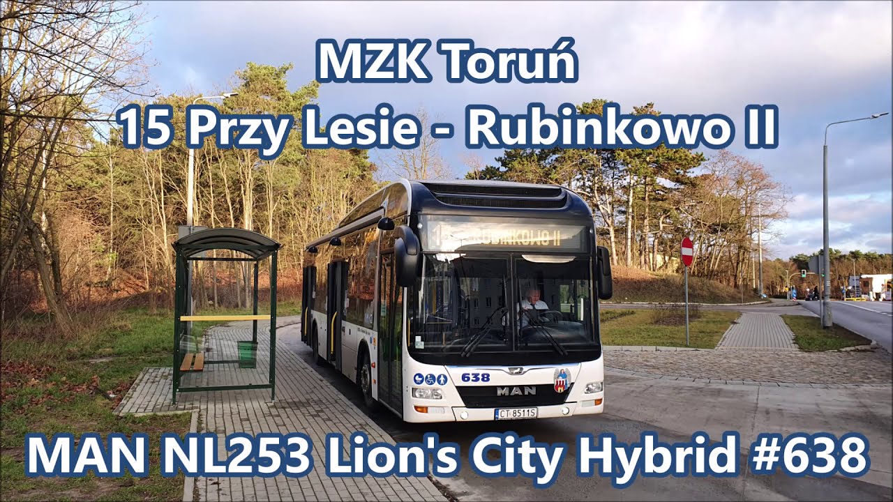 MZK Toruń - linia 15, MAN NL253 Lion's City Hybrid #638