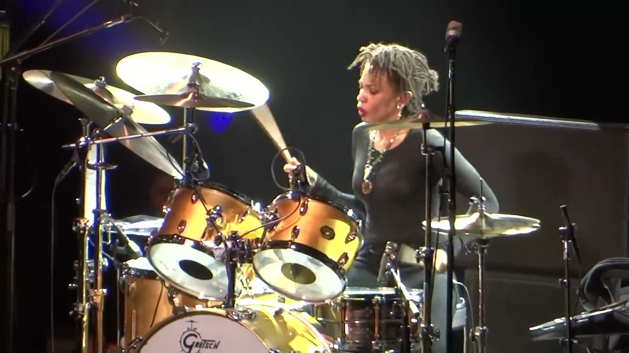 Mrs. Carlos Santana, Cindy Blackman on Drums