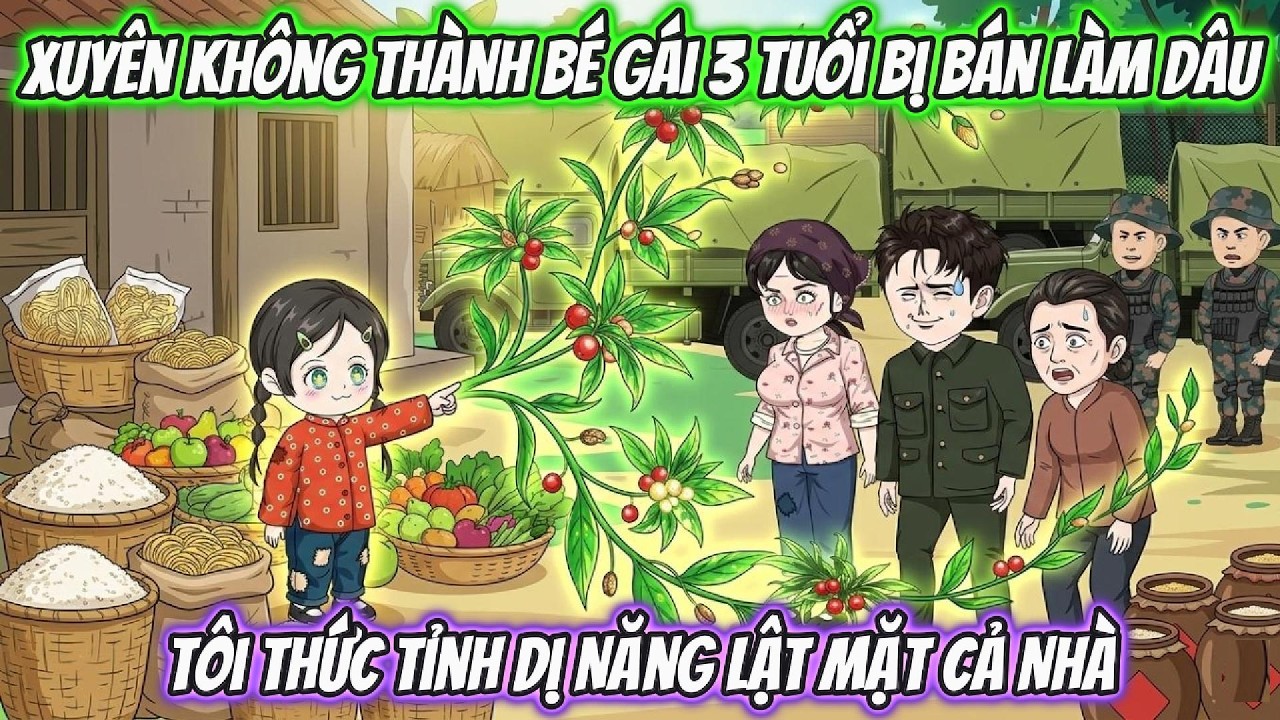 Xuyên Không Thành Bé Gái 3 Tuổi Bị Bán Làm Dâu, Tôi Thức Tỉnh Dị Năng Lật Mặt Cả Nhà | Coin Vietsub