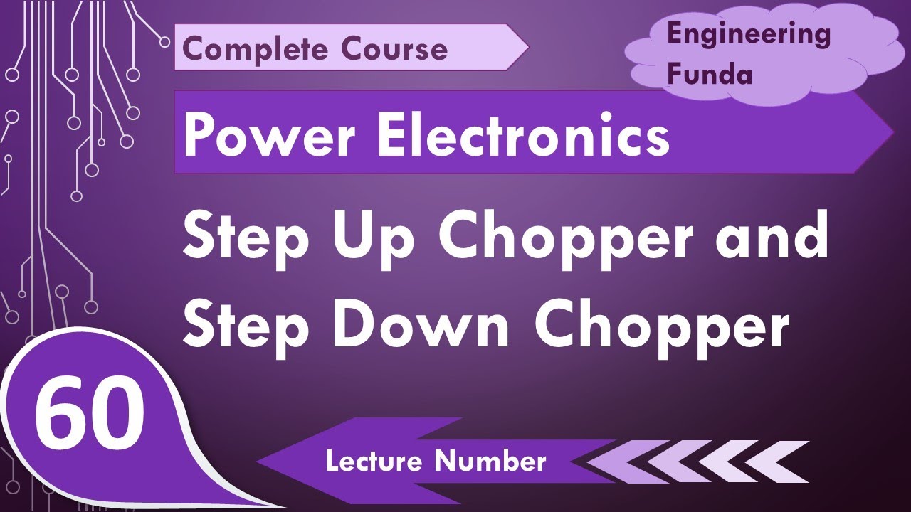 Step up and Step down Chopper (Basics, Circuit, Working, Waveforms & Applications) Explained