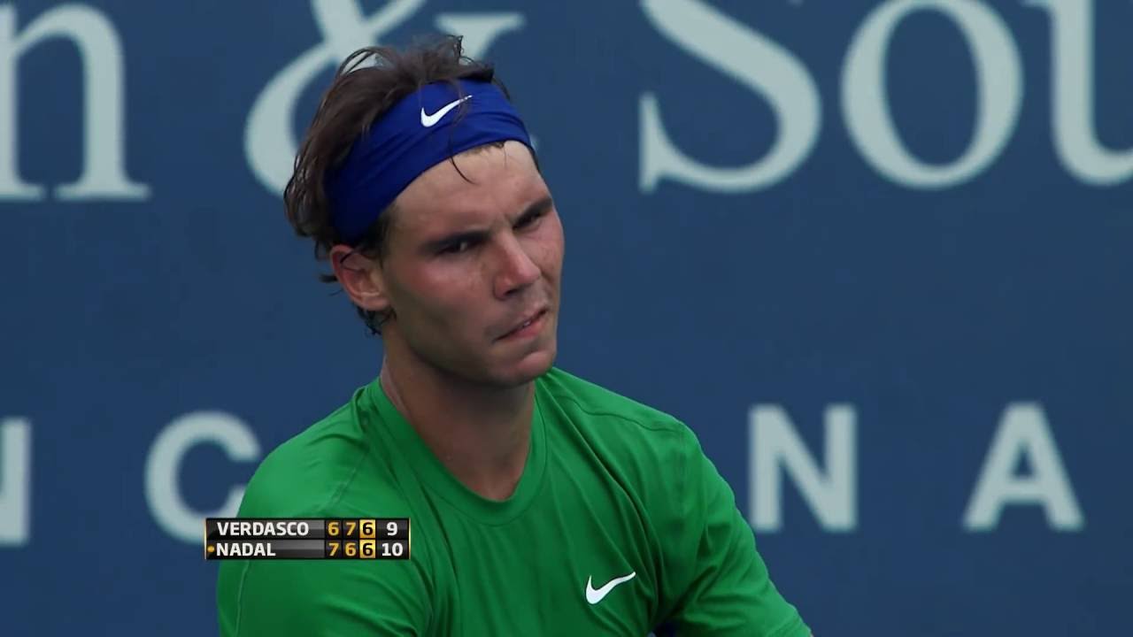 Nadal Outlasts Verdasco In 2011 Cincinnati Classic Moment