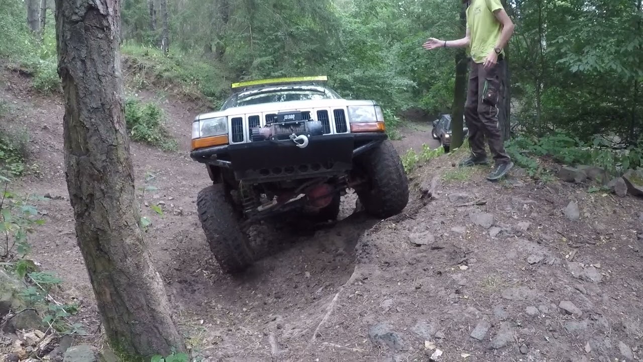 GermanOffroad | Offroadpark Böser Wolf | No Music | Jeep xj vs zj