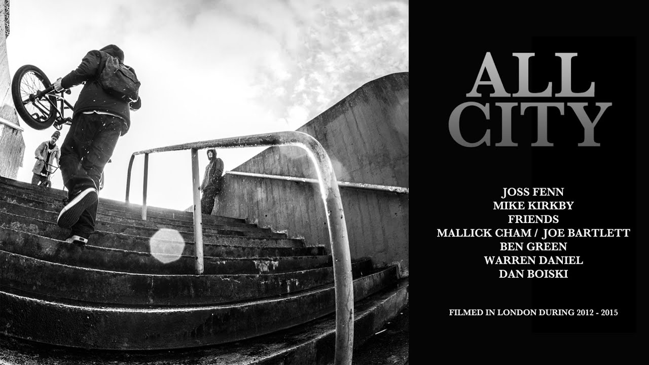 ALL CITY BMX DVD LONDON