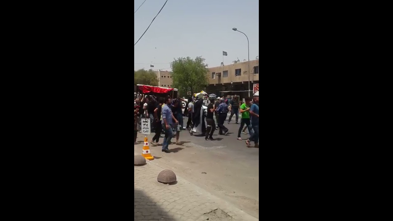 زفة شهيد عراقي من فاجعة الكرادة
