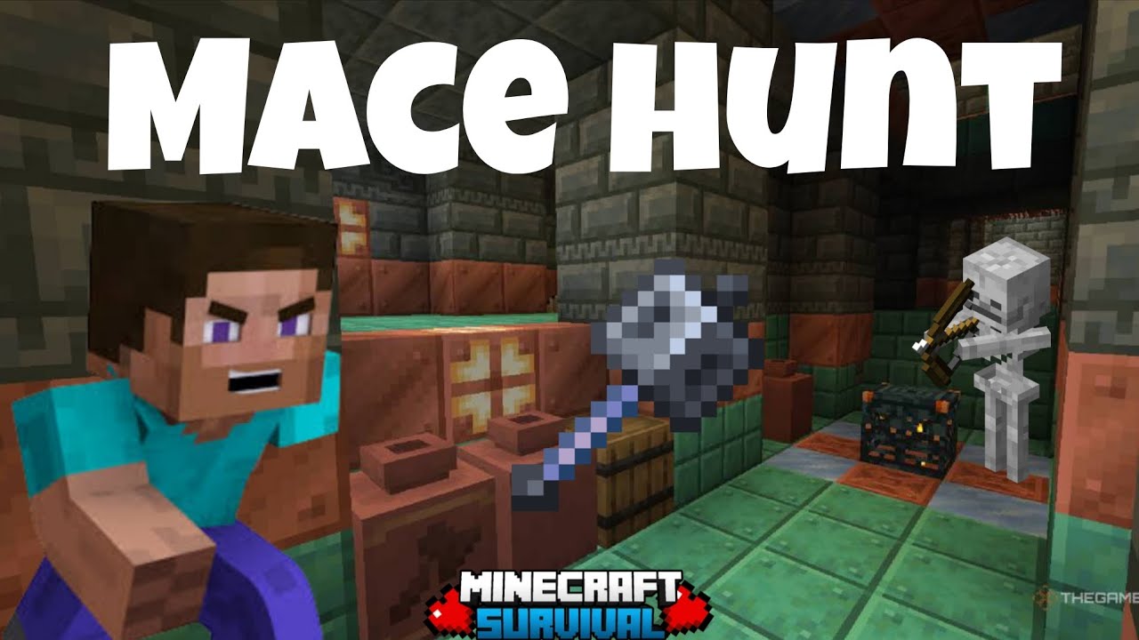 Is the Minecraft Mace Actually Overpowered? (Mace Hunt Series)