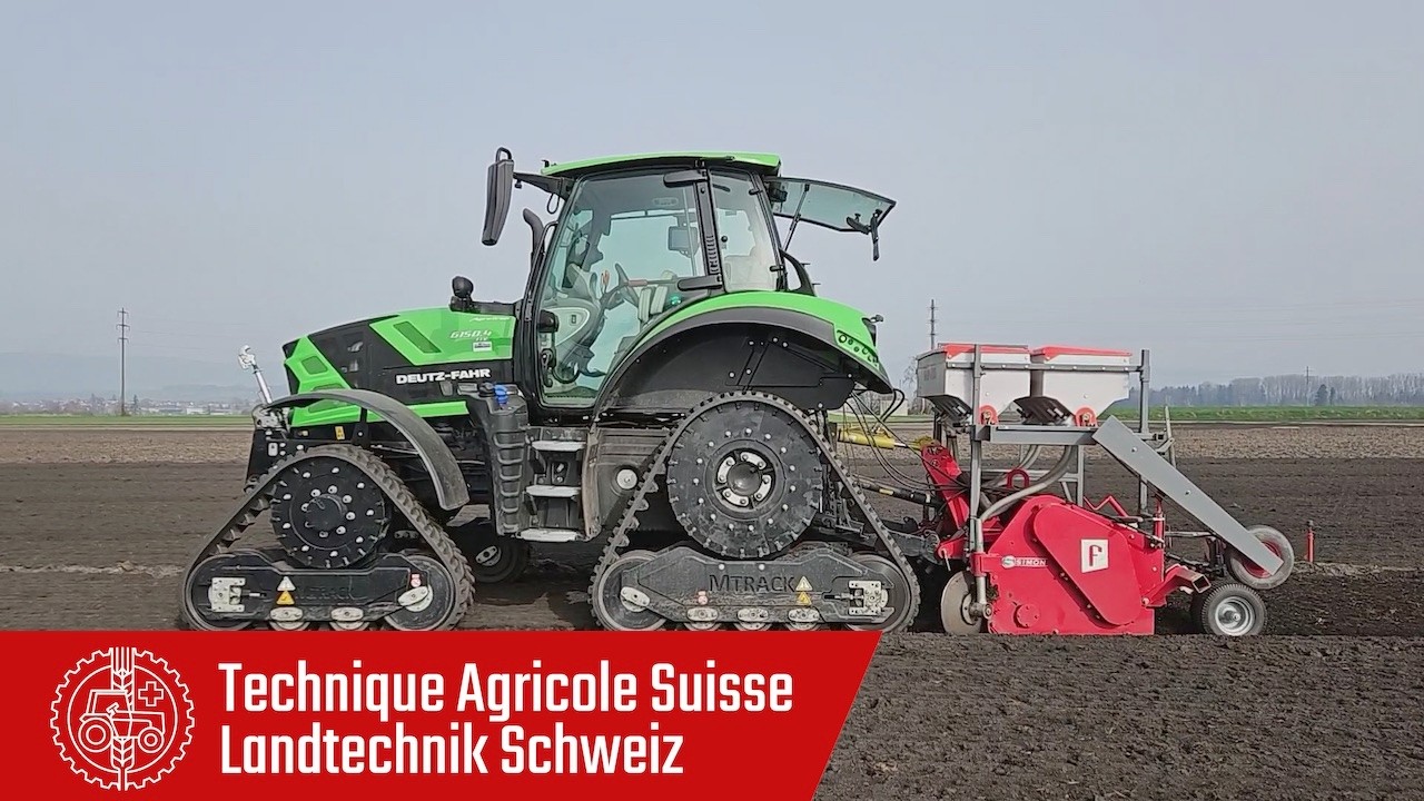 Deutz-Fahr &laquo;6150.4 TTV&raquo; mit Spezialraupen