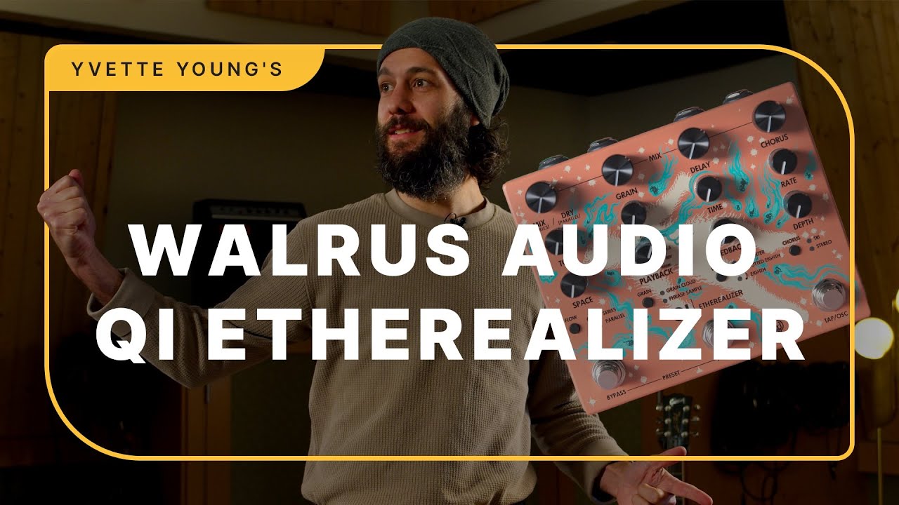 Qi Etherealizer от Walrus Audio и Иветт Янг — эмбиент-мечта | Демонстрация реверберации