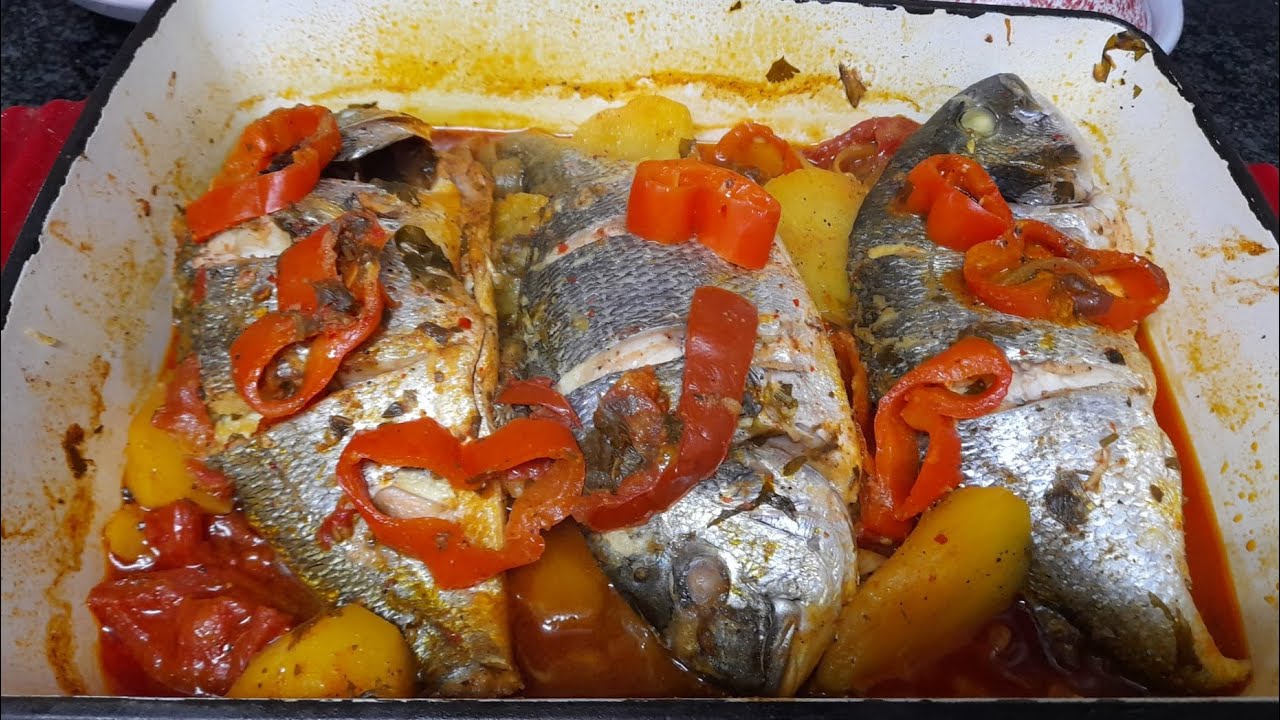 طريقة ايمال طاجين ديال الحوت زوين بزاف وسهل🐟😋