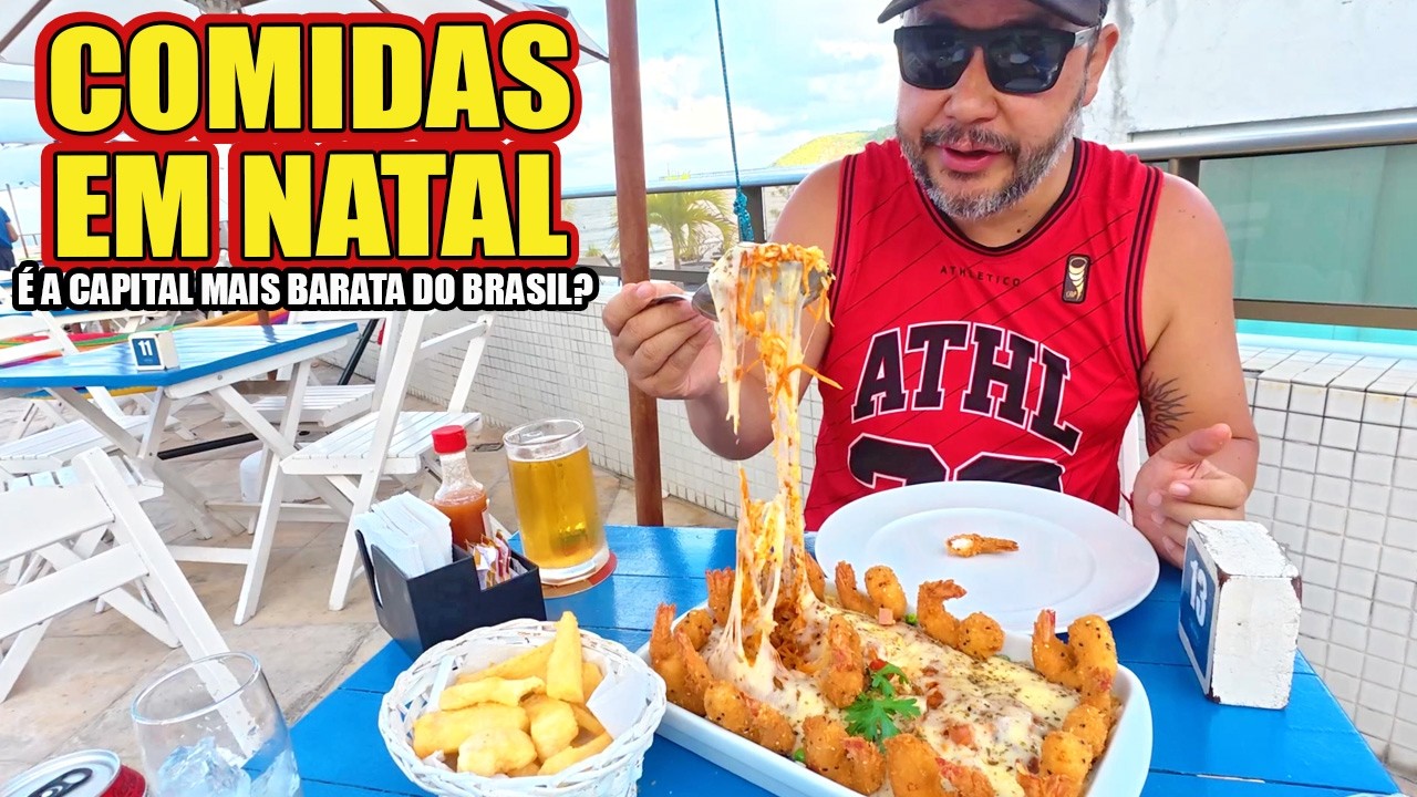 QUANTO CUSTA COMER EM NATAL, SERÁ QUE É BARATO MESMO?