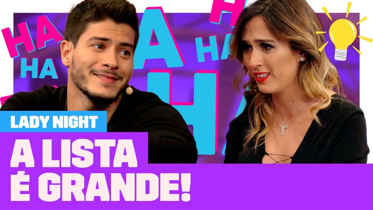 Arthur Aguiar tem uma lista extensa de conquistas! 👀 | Lady Night | Humor Multishow