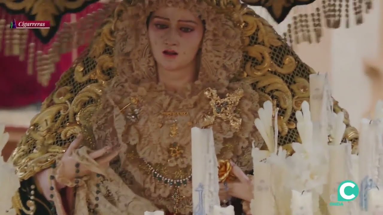 Virgen de la Esperanza (Cigarreras) en Plaza Catedral | Cádiz 2025