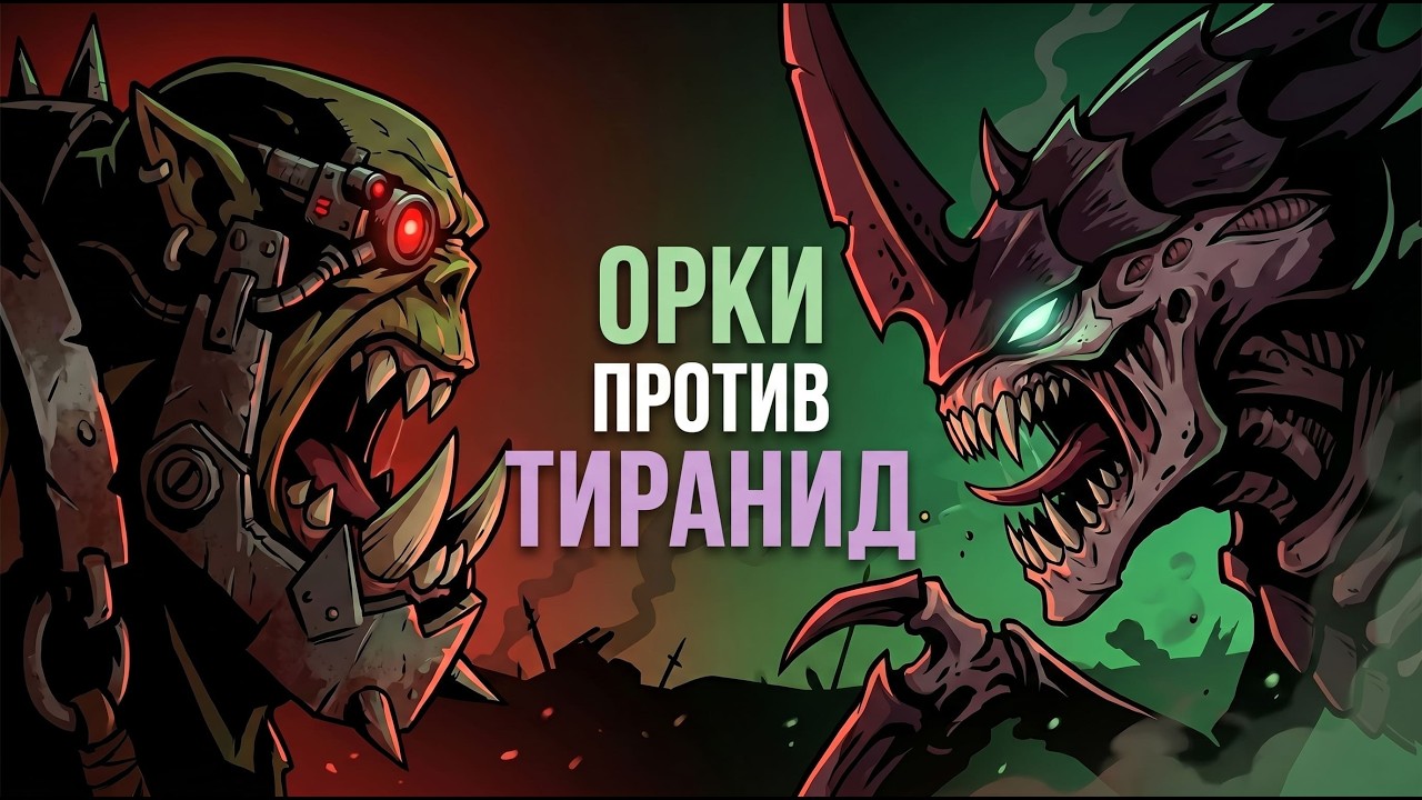 ОРКИ ПРОТИВ ТИРАНИДОВ &mdash; КТО СИЛЬНЕЕ? (WARHAMMER 40.000)