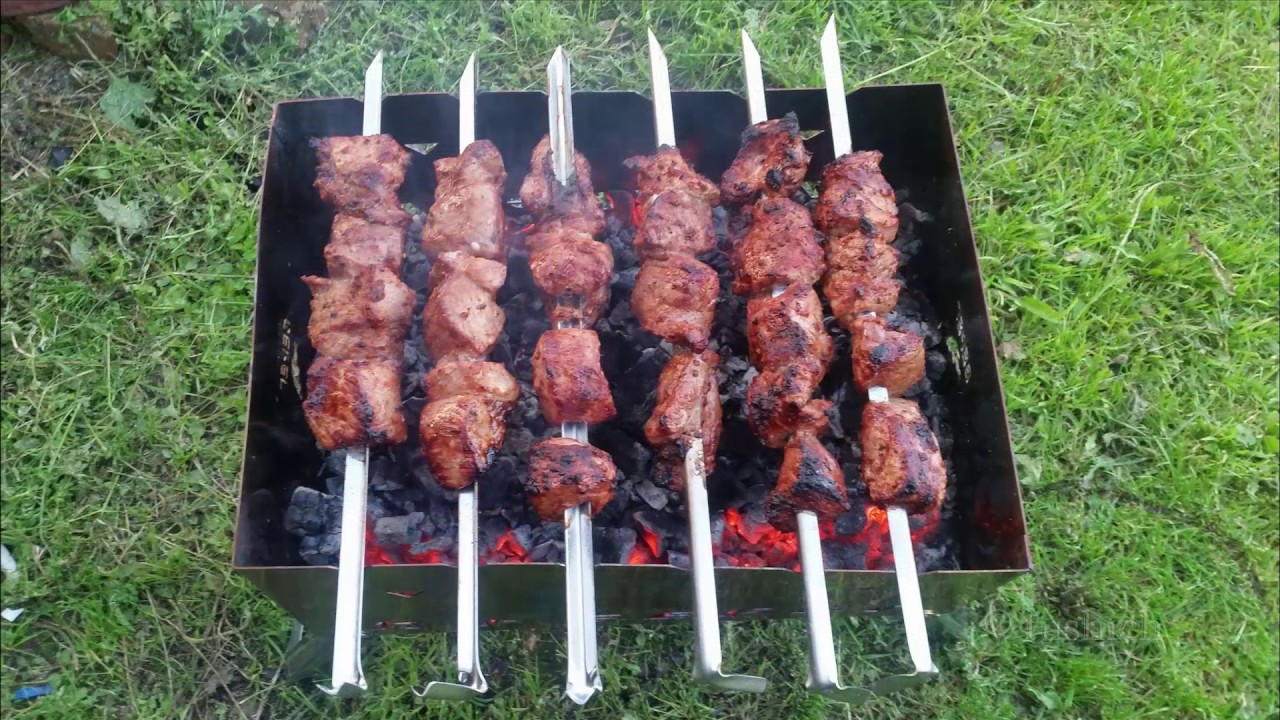 Мангал-коптильня 