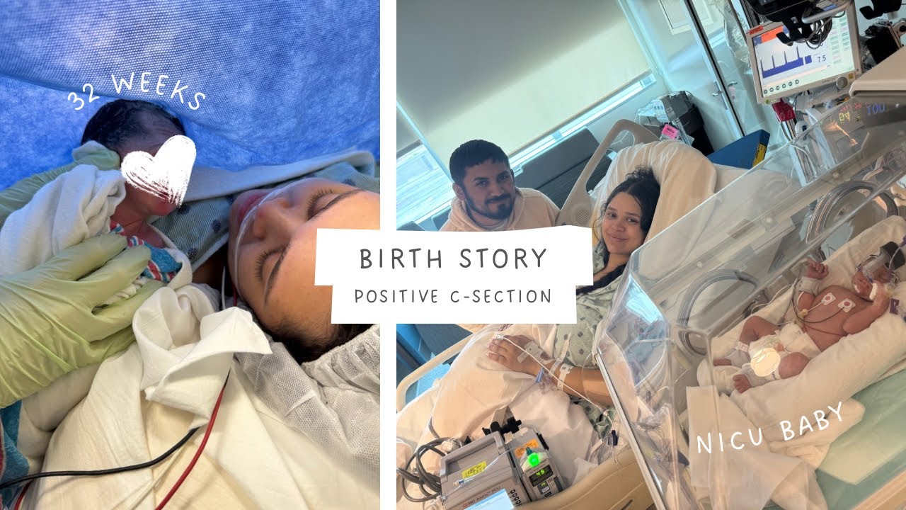 Baby #2 Birth Story + Name Reveal | Unexpected Premature Birth