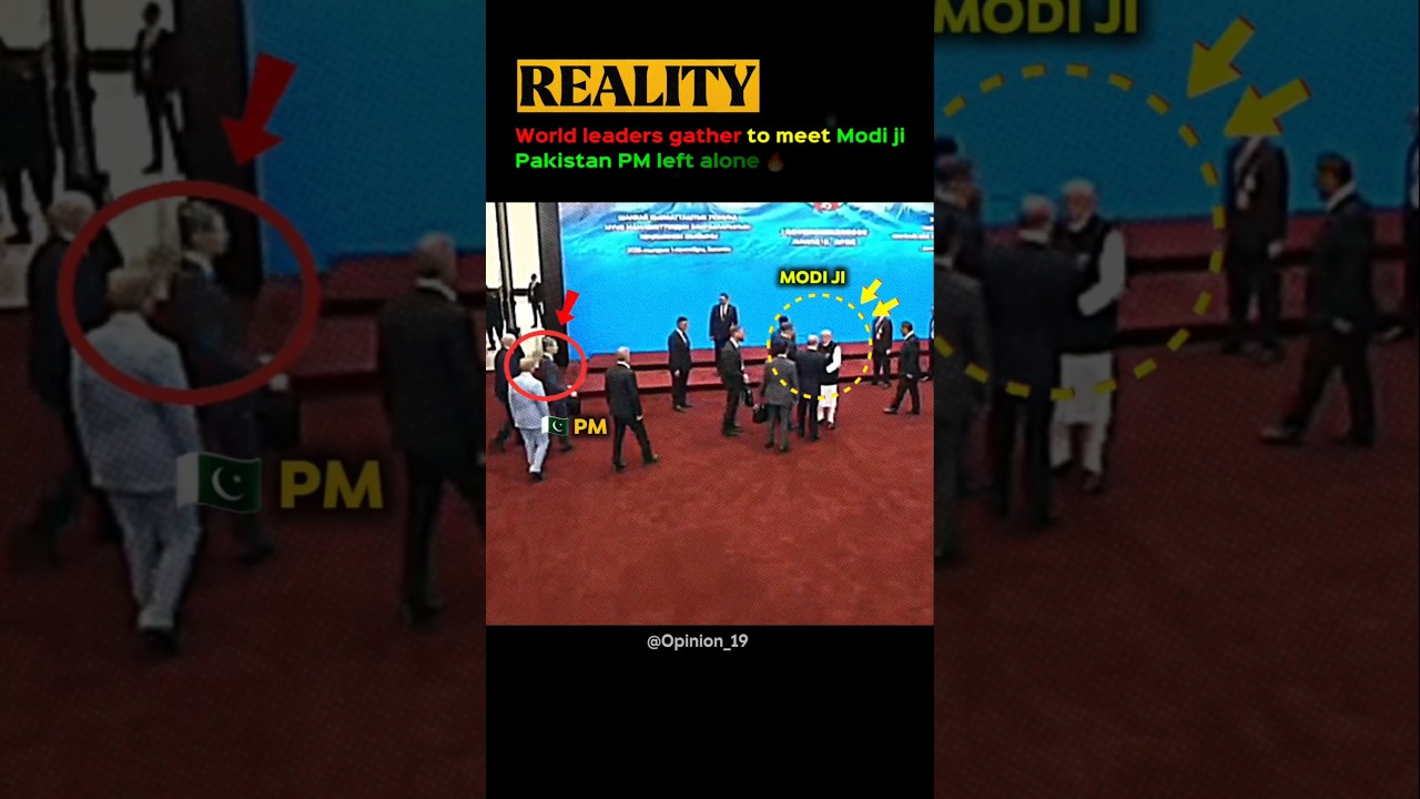 Narendra modi at SCO summit 🔥 |Narendra Modi||SCO meeting||Putin and Modi| #shorts